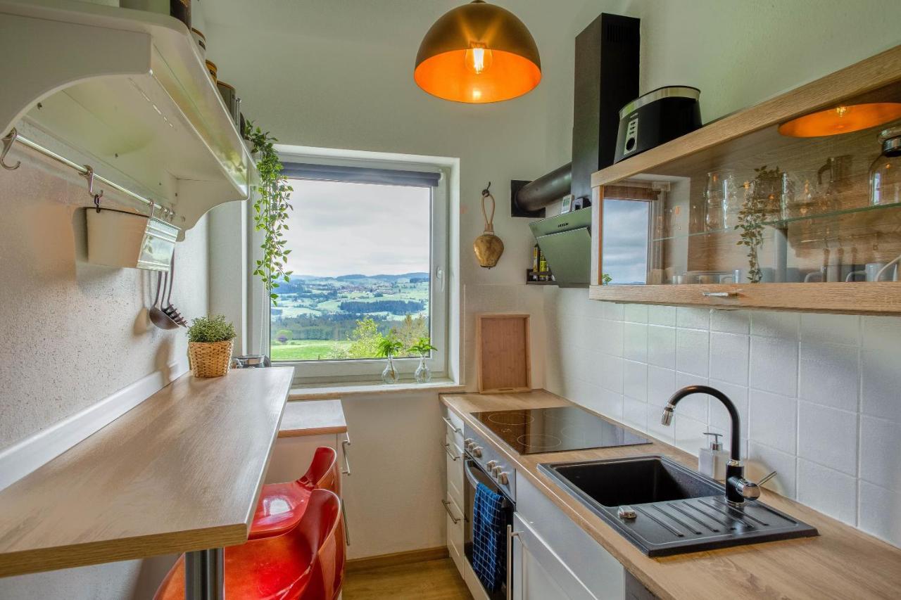 Ferienwohnung Heimelig im Allgäu Lindenberg im Allgäu Exterior foto